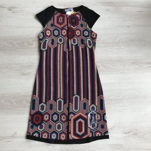 Desigual dress with front embroidered pattern